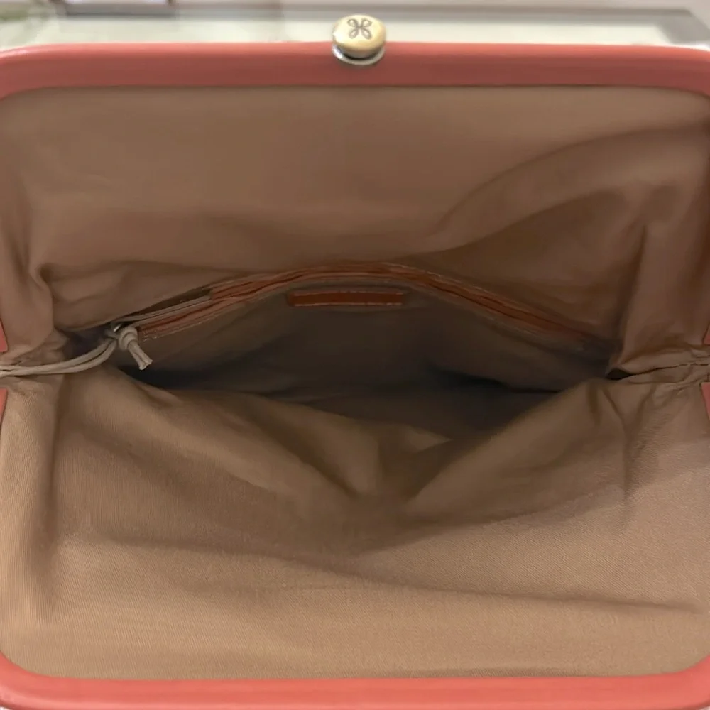 HOBO Coral Leather Wristlet Clutch - Picture 9 of 10